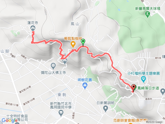 鳳崎落日登山步道20191214