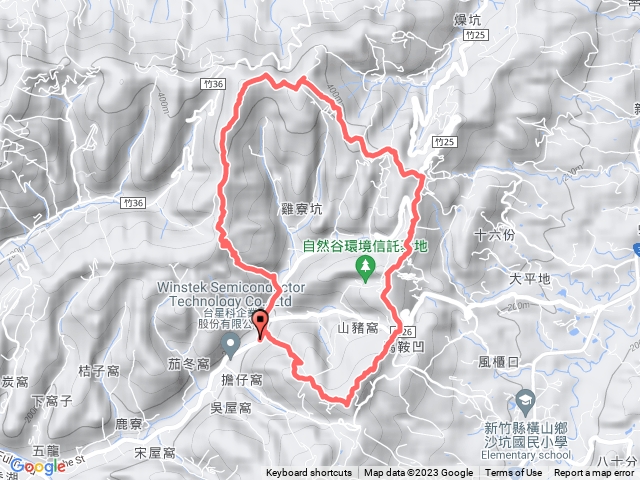 飛沙縱走之五山O型健走