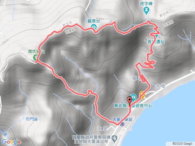 1080902半荒廢的吾居吾墅步道上灣坑頭山(官方有告示步道禁行)