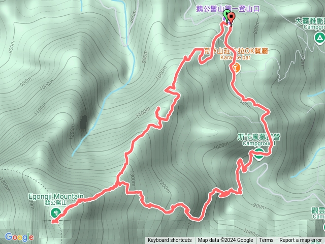 鵝公髻山健行預覽圖