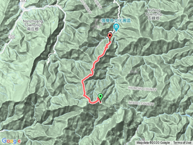 五峰天際線 鹿坑山_比林山