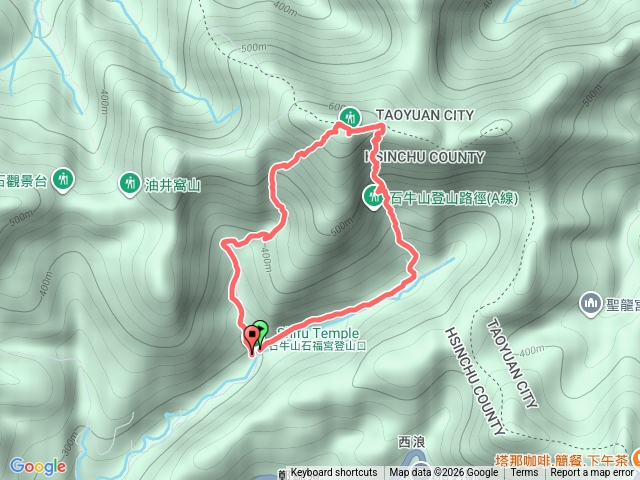 石牛山A路線（戴宅起登）預覽圖