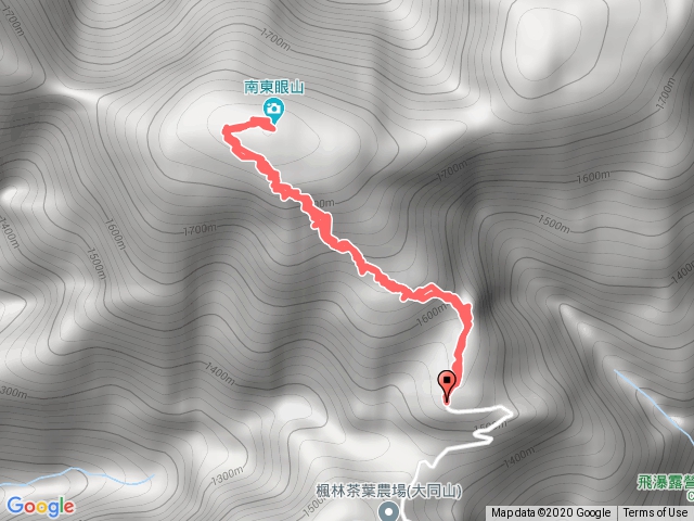 【南東眼山】茶園登山口起登