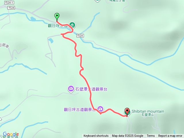 飛鳳山中坑山牛欄坑山連走