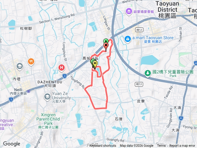 步行篇：桃園平地簡單散步 2026-5-3