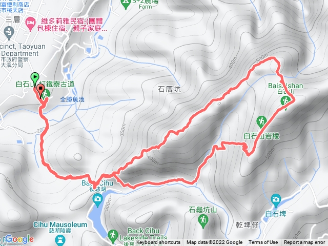 打鐵寮、白石山、石厝坑古道