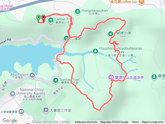 蘭潭後山步道預覽圖