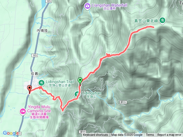 真笠山西南峰真笠山笠頂山(3號登山步道下)預覽圖