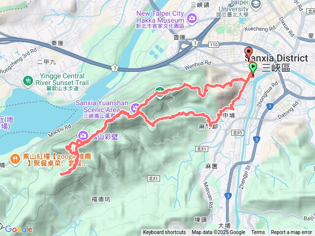鳶山步道 三峽彩虹壁 鳶山 五十份山 .鳶尾山