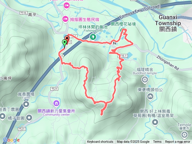 20250208新竹關西坪林山順賞櫻