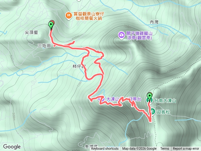關子嶺大凍山步道預覽圖