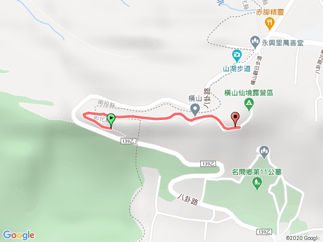 小百岳-橫山(短路線)