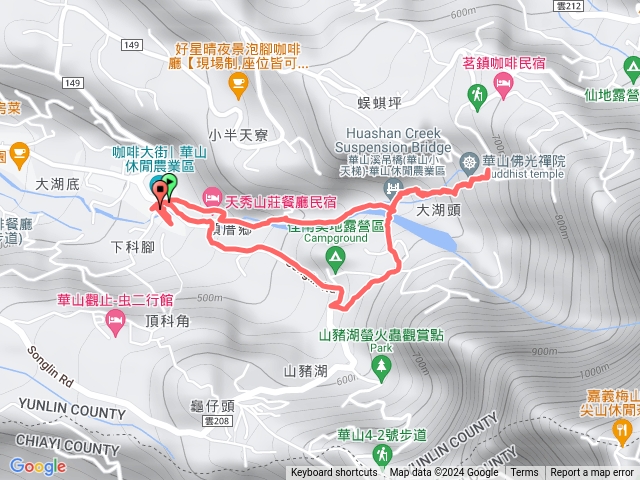 華山散步漫遊預覽圖