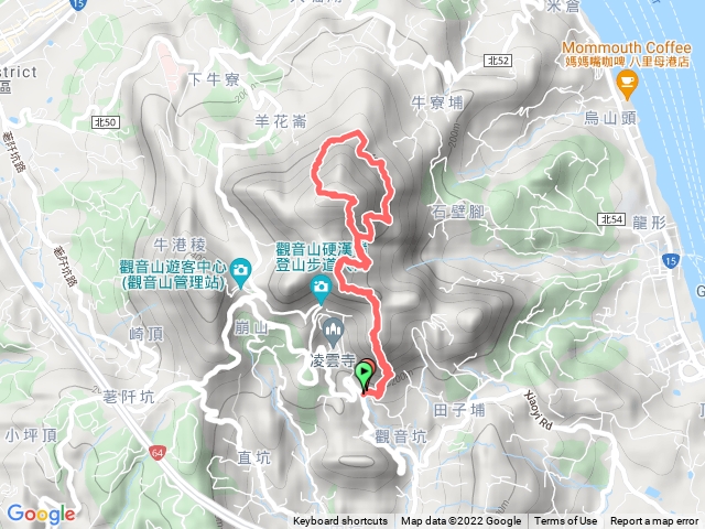 觀音山陡峭大串聯