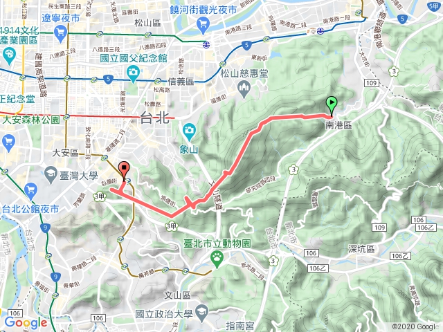 台北大縱走第六段