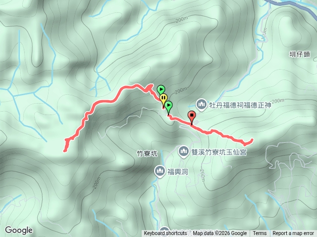 大竹林山-新路尾山