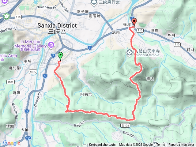 王公坑山-主公坑山-溪南尖