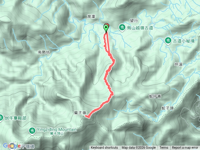 打鐵寮山鷹子嶺