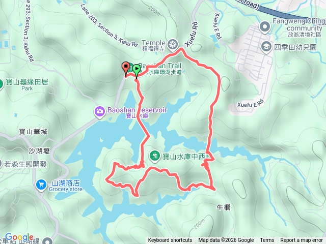 2026/1/19 寶山水庫環湖步道（西北、西、東峰）預覽圖