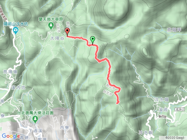 石梯嶺頂山步道