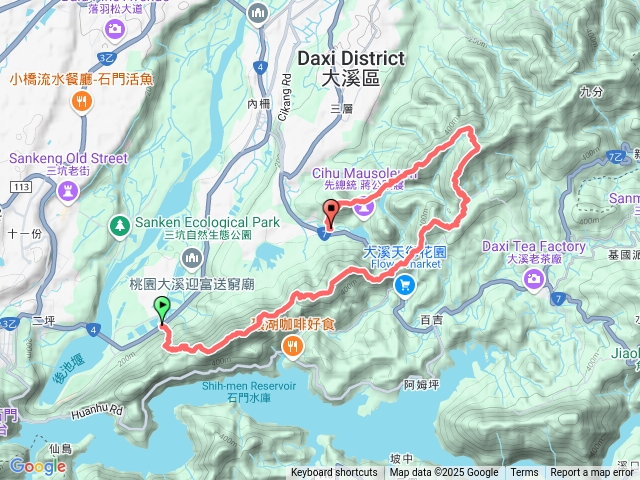 溪洲山-百吉隧道-白石山-慈湖-20201017預覽圖