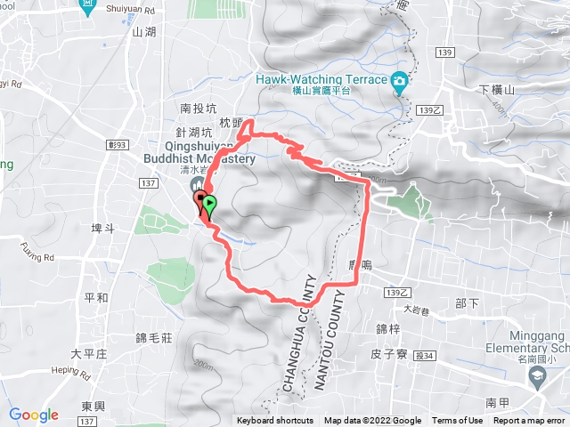 7100接中央嶺步道