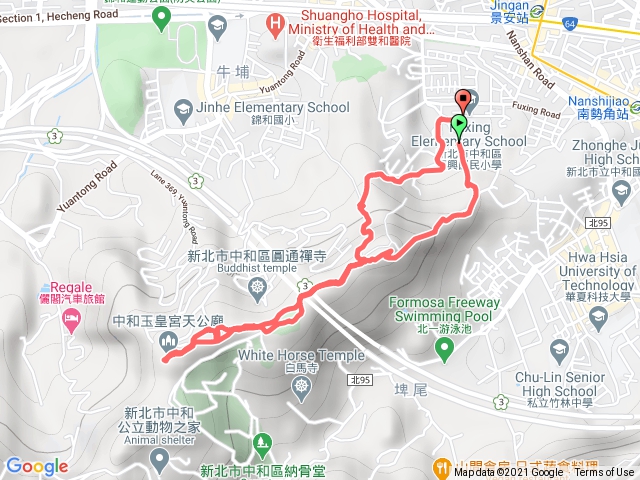 阈旗嶺.玉皇宮步道