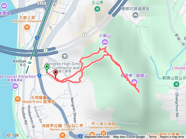 小獅山逍遙亭長壽亭