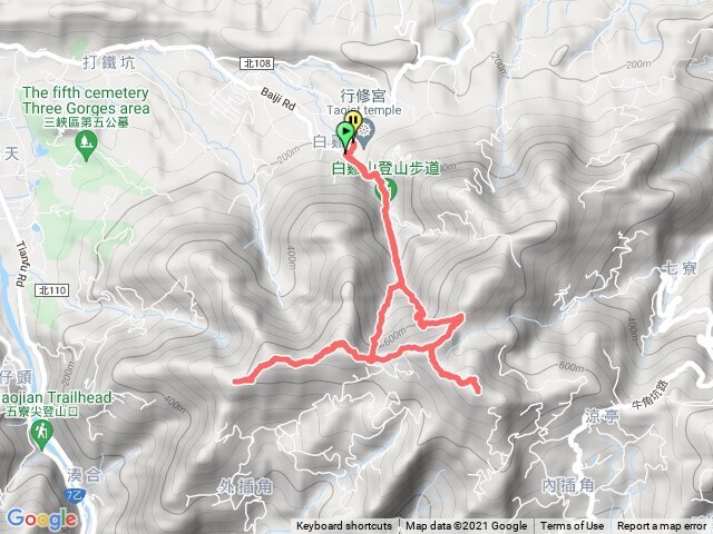 白雞山 雞罩山 鹿窟尖