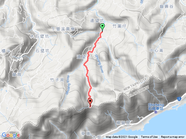 草嶺古道至埡口