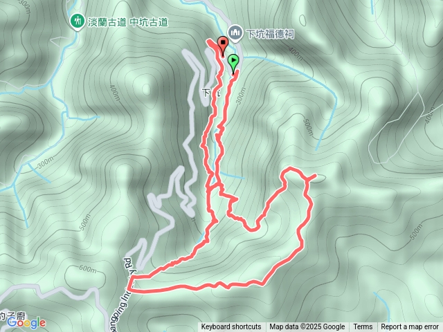 20250809六六登山隊雙溪下坑古道柑腳山黃德公O形