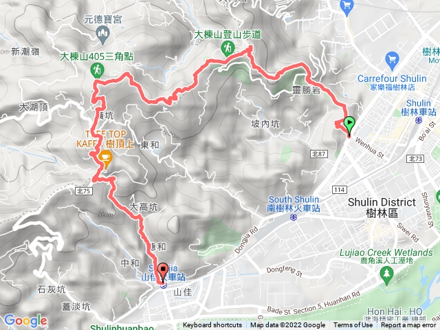 大同山步道、青龍嶺、大棟山縱走