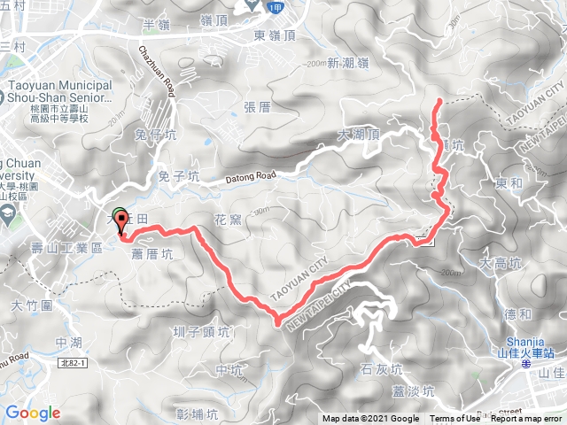 福源山步往大棟山來回