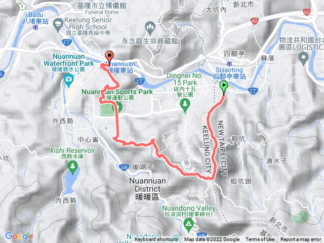 暖四縱走