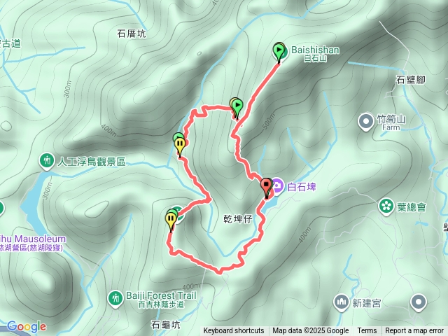 白石埤.石龜坑山.白石山