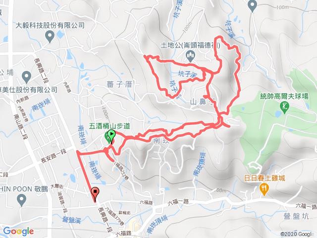 五酒桶山O型