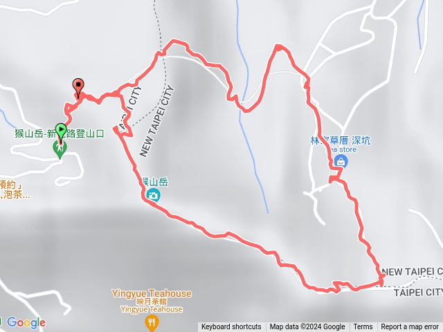 猴山岳O型縱走-攀岩預覽圖