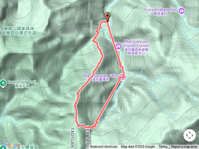 天德巷拉卡山東滿步道滿月圓