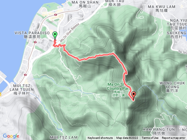 馬鞍山彎曲山O走