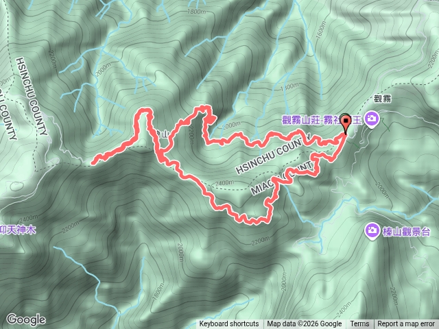 樂山林道神木區O遶及探路