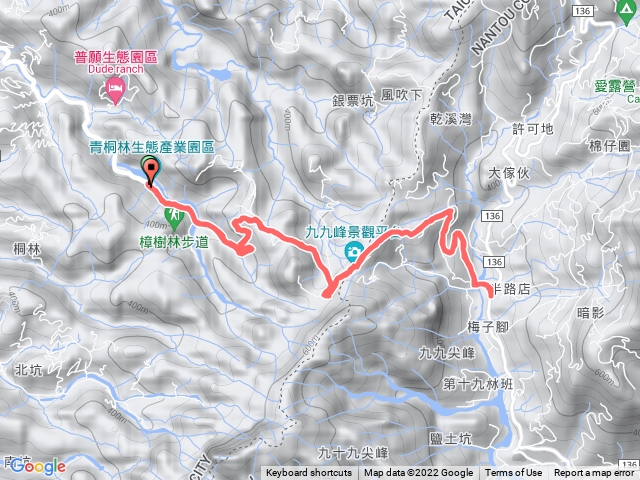 霧峰北坑一線天步道