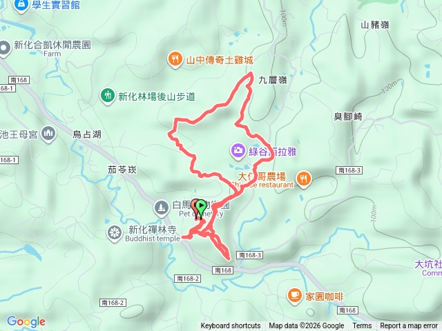 新化林場後山步道預覽圖