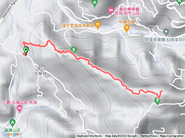 苗栗關刀山/關刀山西北峰