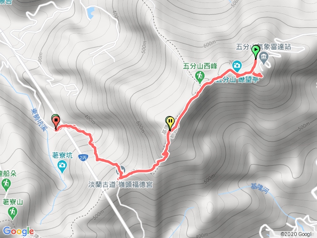 荖寮坑上五分山