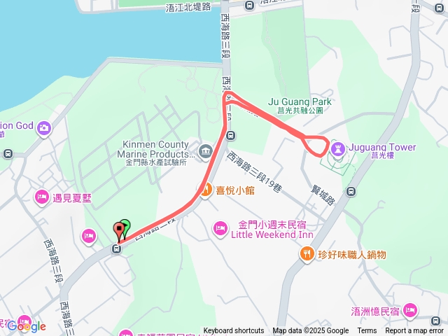 測試Quemoy莒光樓