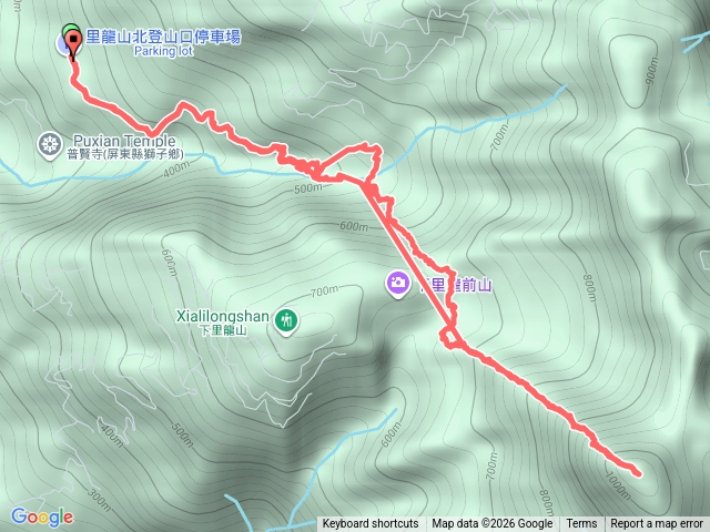 李龍山北登山口20262