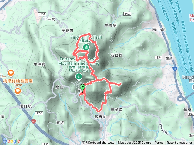 1140116硬漢嶺三登+北橫繞兩圈+尖山預覽圖