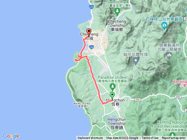 分段徒步環島D5 之2  恆春至車城