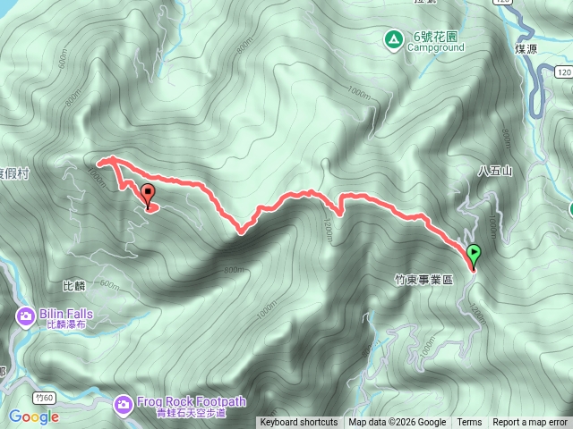 煤源山比麟山尖石山縱走