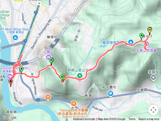 20250508碧潭獅頭山大香山